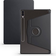 Galaxy Tab S9 Plus Kılıf Kalem Bölmeli Logo Gösteren Uyku Modlu Dönebilen Standlı Tam Uyumlu Ogaa