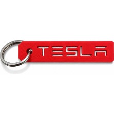 TATLI Tesla Yazılı Anahtarlık