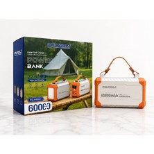 Azurtech PG-PW860 60000MAH Powerbank 22.5W Hızlı Şarj 4 Kablolu