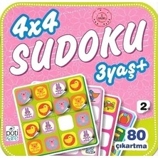 Potikare Yayıncılık 4 x 4 Sudoku – 2 (3 Yaş +)