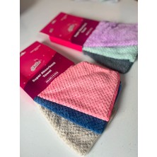 İlbay's Waffle Temizlik Bezi Microfiber Kumaş 30 x 30 cm Yüksek Emicilik Özelliği ile 3'lü Set
