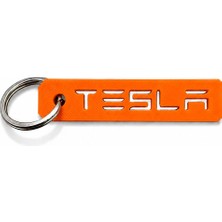 TATLI Tesla Yazılı Anahtarlık