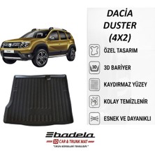 Badela 2010-2017 Dacia Duster Bagaj Havuzu 4x2 Uyumlu 3D Kauçuk