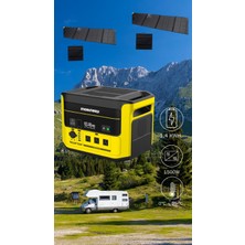 Mobinerji Taşınabilir Solar Paket 1500W Güç Istasyonu + 400W Güneş Paneli