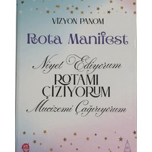 Nar Oyunları Rota Manifest Model 1 Manifest & Vizyon Panosu