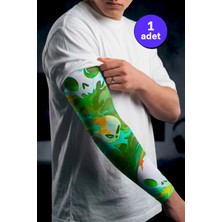 Ghost Tekli Oyuncu Sporcu Kolluk Gamer Sleeve Buffed