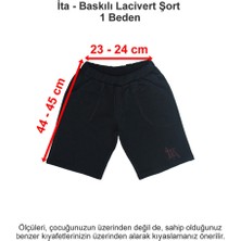 Ita Okulları Baskılı Lacivert Şort 1 Beden