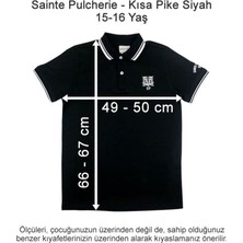 Sainte Pulcherie Kısa Pike Siyah 15-16 Yaş