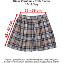 Hisar Okulları Etek Ekose 15-16 Yaş