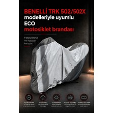 Kıyak Moto Benelli Trk 502 / 502X Modelleriyle Uyumlu Eco Motosiklet Brandası