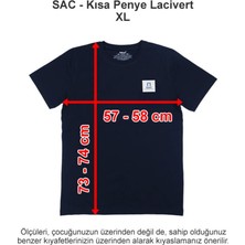 Sev Amerikan Koleji Kısa Penye Lacivert Xl