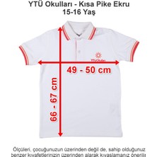 Ytü Okulları - Kısa Pike Ekru 15-16 Yaş