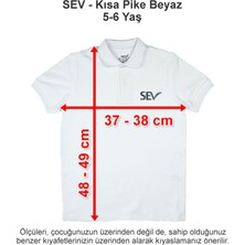 Sev Okulları Kısa Pike Beyaz 5-6 Yaş