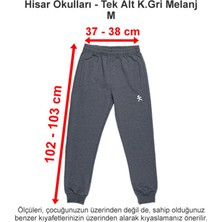 Hisar Okulları Tek Alt Koyu Gri Melanj M