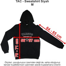 Özel Tarsus Amerikan Koleji Sweatshirt Siyah M