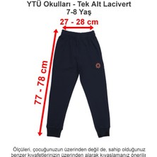 Ytü Okulları - Tek Alt Lacivert 7-8 Yaş