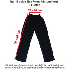 Ita Okulları Baskılı Eşofman Altı Lacivert 0 Beden