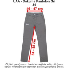 Üsküdar Amerikan Lisesi Dokuma Pantolon Gri 34