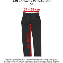 Özel Izmir Amerikan Koleji Dokuma Pantolon Gri 34
