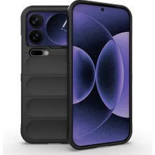 Cepustik Telefon Aksesuarları Xiaomi 17 Pro Max Kılıf Esnek Tpu Oyuklu Arka Yüzey Tasarımlı Etnik Silikon Kılıf