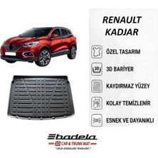 Badela 2015-2022 Renault Kadjar Bagaj Havuzu 3D Kauçuk
