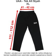 Üsküdar Amerikan Lisesi Tek Alt Siyah Xl
