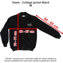 Oasis International School College Jacket Black M