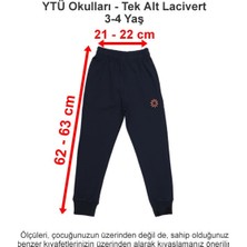 Ytü Okulları - Tek Alt Lacivert 3-4 Yaş