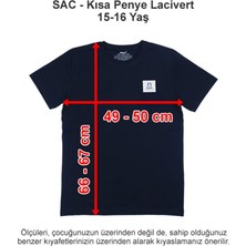 Sev Amerikan Koleji Kısa Penye Lacivert 15-16 Yaş