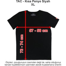 Özel Tarsus Amerikan Koleji Kısa Penye Siyah Xl