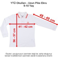 Ytü Okulları - Uzun Pike Ekru 9-10 Yaş