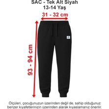 Sev Amerikan Koleji Tek Alt Siyah 13-14 Yaş