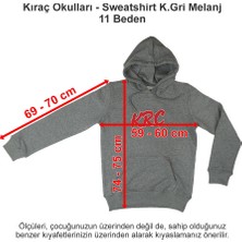 Kıraç Okulları Sweatshirt Koyu Gri Melanj 11 Beden
