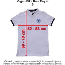 Vega Okulları Pike Kısa Beyaz S