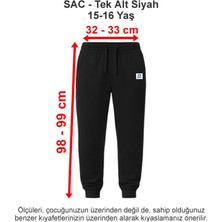 Sev Amerikan Koleji Tek Alt Siyah 15-16 Yaş