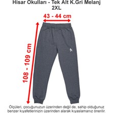 Hisar Okulları Tek Alt Koyu Gri Melanj 2xl