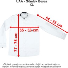 Üsküdar Amerikan Lisesi Gömlek Beyaz Xl