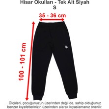 Hisar Okulları Tek Alt Siyah S