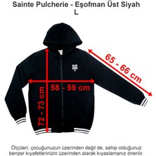 Sainte Pulcherie Eşofman Üst Siyah L