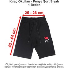 Kıraç Okulları Penye Şort Siyah 1 Beden