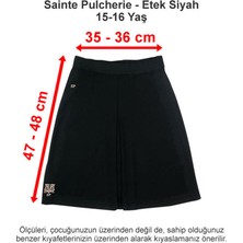Sainte Pulcherie Etek Siyah 15-16 Yaş