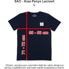 Sev Amerikan Koleji Kısa Penye Lacivert L