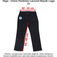Vega Okulları Chino Pantolon Lacivert Büyük Logo 31