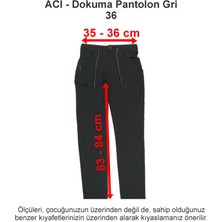 Özel Izmir Amerikan Koleji Dokuma Pantolon Gri 36