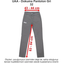 Üsküdar Amerikan Lisesi Dokuma Pantolon Gri 32