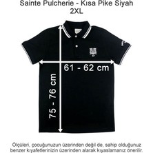 Sainte Pulcherie Kısa Pike Siyah 2 Xl