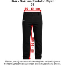 Üsküdar Amerikan Lisesi Dokuma Pantolon Siyah 38