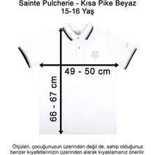 Sainte Pulcherie Kısa Pike Beyaz 15-16 Yaş