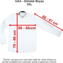 Üsküdar Amerikan Lisesi Gömlek Beyaz 2 Xl