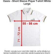 Oasis International School Short Sleeve Pique T-Shirt White L